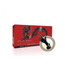 Microflex Black Dragon Latex Gloves